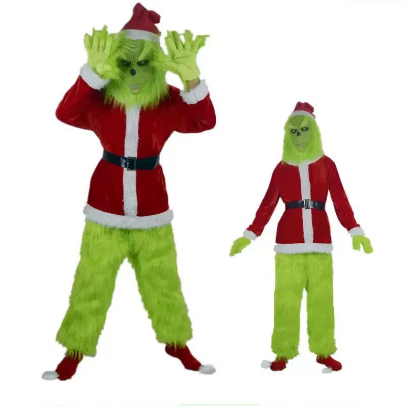 Merry Christmas Grinch Cosplay - đánh giá và giá Santa Hat Plush