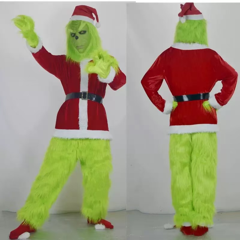 Merry Christmas Grinch Cosplay - đánh giá và giá Santa Hat Plush