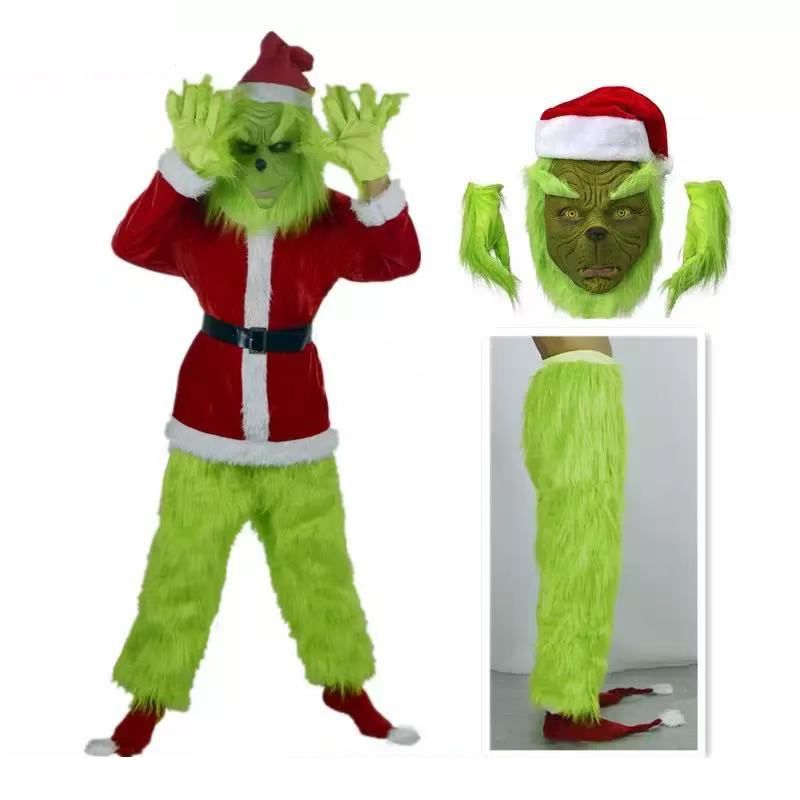 Merry Christmas Grinch Cosplay - đánh giá và giá Santa Hat Plush