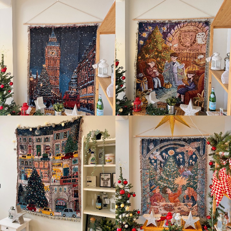 2026 New Christmas Tapestry Wa - đánh giá và giá Christmas Throw Blanket