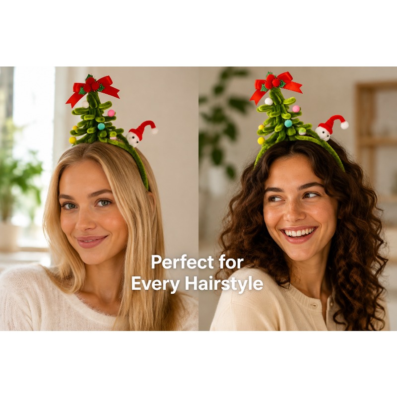 Christmas Headband Christmas T - đánh giá và giá Ribbon Bow Gift
