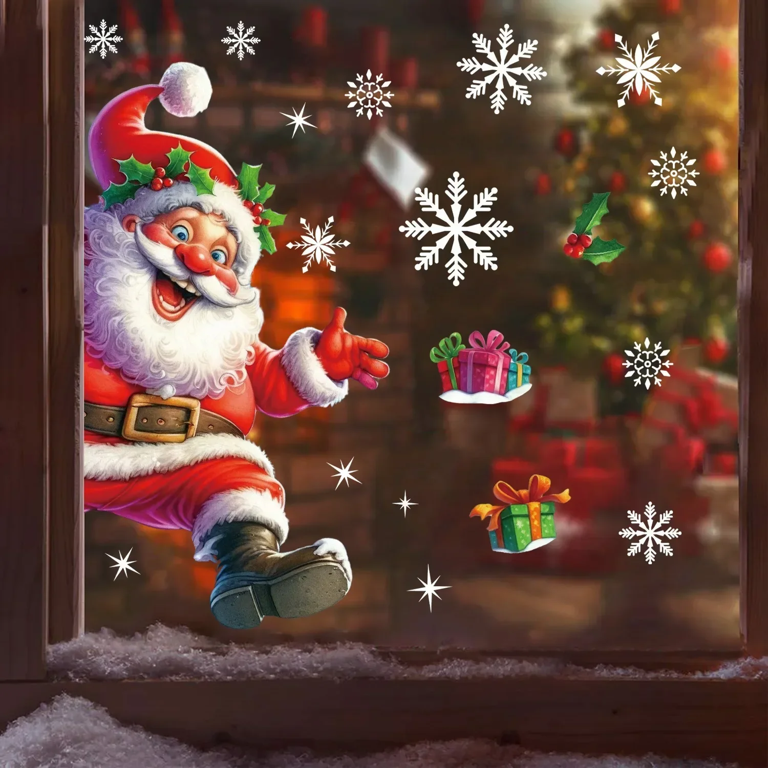Christmas Glass Window Sticker - đánh giá và giá Snowflake Window Decal