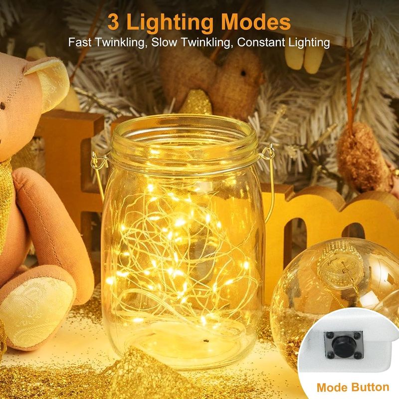 1m Waterproof LED Firefly Twin - đánh giá và giá Led Fairy String Lights